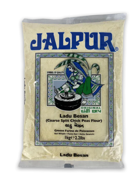 JALPUR Ladu Besan Coarse Split Chick Peas Flour